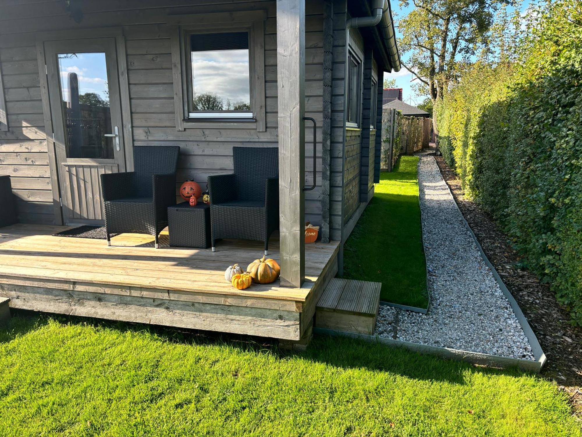 Chalet In Het Groen Met Airco Drachtstercompagnie Buitenkant foto