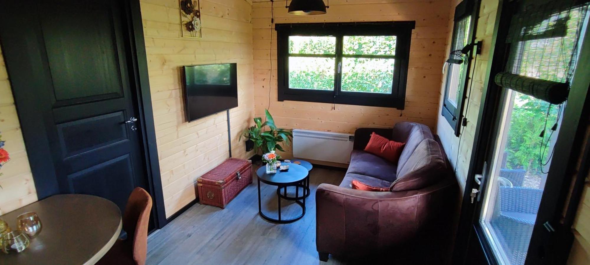 Chalet In Het Groen Met Airco Drachtstercompagnie Buitenkant foto